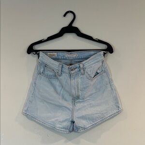 Levi's Light Blue Women's High Loose  Jean Shorts Size 0